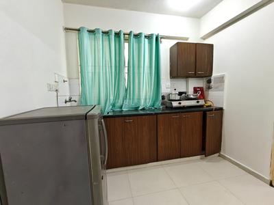 Kitchen Image of 550 Sq.ft 1 BHK Apartment / Flat for rent in Brookefield Bengaluru for Rs. 20000