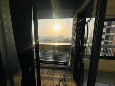 Balcony Image of 1650 Sq.ft 3 BHK Apartment / Flat for rent in Satyam Skyline II, Naranpura Ahmedabad for Rs. 37000