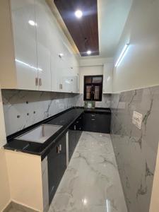 Kitchen Image of 1000 Sq.ft 3 BHK Builder Floor for rent in Hari Nagar New Delhi for Rs. 31000
