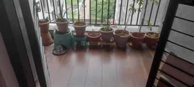 Balcony Image of 971 Sq.ft 3 BHK Apartment / Flat for rent in Ajit Periwinkle, Wagholi Pune for Rs. 22000