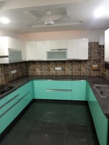 Kitchen Image of 2700 Sq.ft 4 BHK Builder Floor for rent in Geetanjali Enclave New Delhi for Rs. 175000