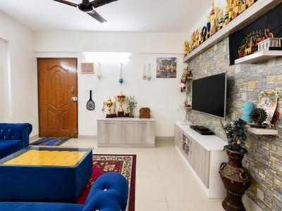 Living Room Image of 883 Sq.ft 2 BHK Apartment / Flat for sale in Signature Classic, Sompura Bengaluru for Rs. 7300001