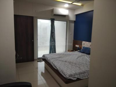 Bedroom Image of 1200 Sq.ft 3 BHK Penthouse for rent in Bhayli Vadodara for Rs. 22000
