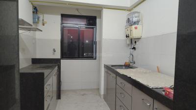 Kitchen Image of 600 Sq.ft 1 BHK Apartment / Flat for rent in Chembur Mumbai for Rs. 52000