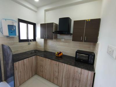 Kitchen Image of 1055 Sq.ft 2 BHK Apartment / Flat for sale in Pragati Pearl, Bhatagaon Raipur for Rs. 3892500