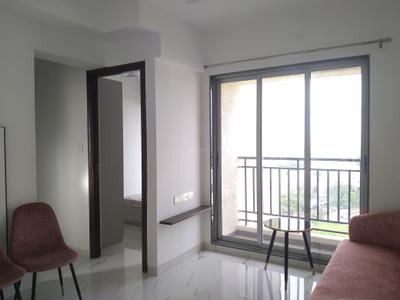 Living Room Image of 551 Sq.ft 2 BHK Apartment / Flat for sale in Mansarovar Ariana, Vasai West Vasai for Rs. 5200000
