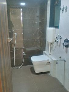 Common Bathroom Image of 1176 Sq.ft 1 BHK Apartment / Flat for sale in Palm Vista A1 &amp; A2, Shilphata Thane for Rs. 9499999