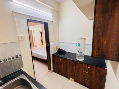 Kitchen Image of 600 Sq.ft 1 RK Apartment / Flat for rent in New Tippasandra Bengaluru for Rs. 30000
