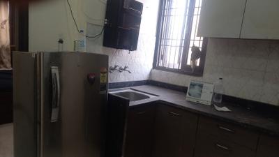Kitchen Image of 535 Sq.ft 2 BHK Builder Floor for rent in Sector 7 Rohini New Delhi for Rs. 20000