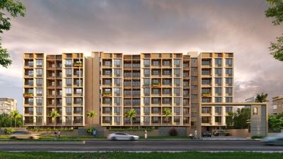 Image of 1016 Sq.ft 2 BHK Apartment / Flat for sale in Munisuvrat Shankeshwar Tatva, Moshi, Pune for Rs. 5700000