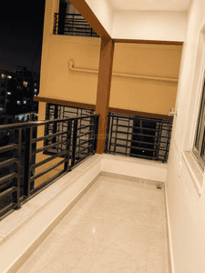 Balcony Image of 750 Sq.ft 2 BHK Apartment / Flat for sale in Baguiati Kolkata for Rs. 2500000