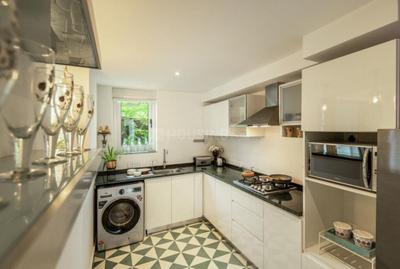 Kitchen Image of 1500 Sq.ft 2 BHK Villa for rent in Marna Siolim Goa for Rs. 120000