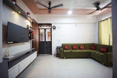 Hall Image of 1260 Sq.ft 3 BHK Apartment / Flat for sale in Paarijat Aamra, Vatva Ahmedabad for Rs. 5200000