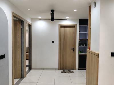 Dining Area Image of 1215 Sq.ft 2 BHK Apartment / Flat for rent in Orchid Blues, Shela Ahmedabad for Rs. 38500