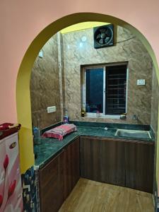 Kitchen Image of 1200 Sq.ft 3.5 BHK Apartment / Flat for sale in Bansdroni Apartment, Bansdroni Kolkata for Rs. 5500000
