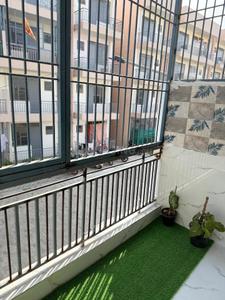Balcony Image of 378 Sq.ft 1 RK Apartment / Flat for rent in Suncity Anantam Vrindavan, Jait Vrindavan for Rs. 17000