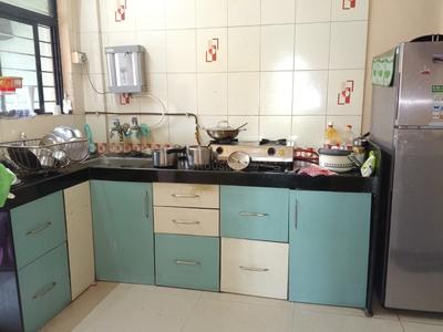 Kitchen Image of 935 Sq.ft 2 BHK Apartment / Flat for rent in Ramesh Hermes Drome, Viman Nagar Pune for Rs. 45000