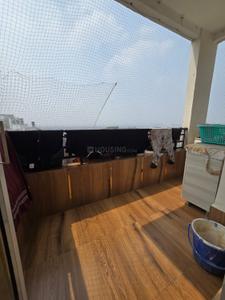 Balcony Image of 700 Sq.ft 2.5 BHK Apartment / Flat for rent in Divyansh Flora, Noida Extension Greater Noida for Rs. 37000