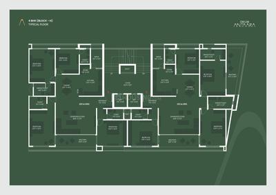 Image of 2700 Sq.ft 3 BHK Apartment / Flat for sale in K3 Orium Antaara, Vaishno Devi Circle, Ahmedabad for Rs. 14099400