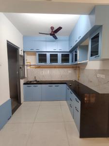 Kitchen Image of 1510 Sq.ft 3 BHK Apartment / Flat for rent in Adani Amogha, Shantigram Ahmedabad for Rs. 28000