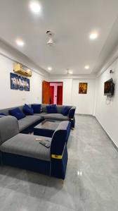 Bedroom Image of 1350 Sq.ft 3 BHK Builder Floor for rent in Sangam Apartment, Mahavir Enclave New Delhi for Rs. 35000