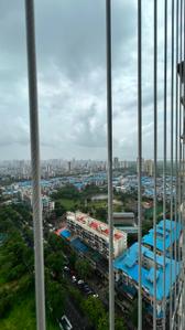 Balcony Image of 1032 Sq.ft 3 BHK Apartment / Flat for rent in Gami Asters, Ghansoli Navi Mumbai for Rs. 110000