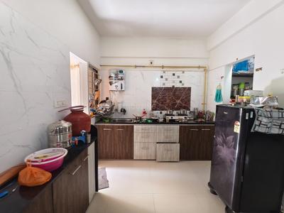 Kitchen Image of 1200 Sq.ft 3 BHK Apartment / Flat for sale in Akshar Pavilion, Bhayli Vadodara for Rs. 5000000