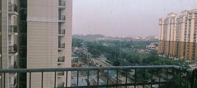 Balcony Image of 450 Sq.ft 1 BHK Apartment / Flat for rent in Noida Extension Greater Noida for Rs. 17999