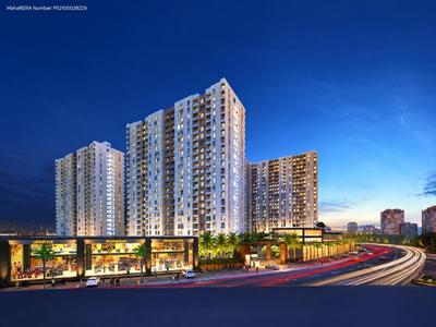 Image of 1020 Sq.ft 2.5 BHK Apartment / Flat for sale in VJ Yashone Infinitee, Punawale, Pune for Rs. 10000000