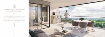 Balcony Image of 1255 Sq.ft 2 BHK Apartment / Flat for sale in K Raheja Vistas T6 And T7, Mahalunge Pune for Rs. 11000000
