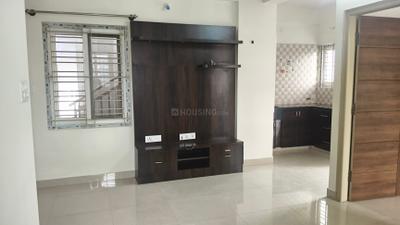 Living Room Image of 650 Sq.ft 1 BHK Builder Floor for rent in HSR Layout Bengaluru for Rs. 29000