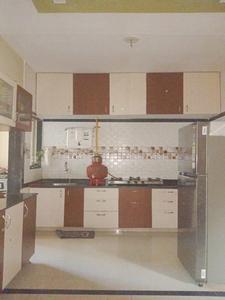 Kitchen Image of 2025 Sq.ft 3 BHK Apartment / Flat for sale in Saffron Flora, Sargasan Gandhinagar for Rs. 7200000
