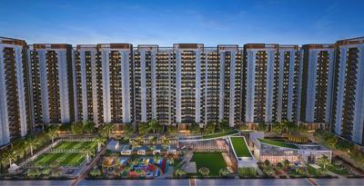 Image of 1087 Sq.ft 2 BHK Apartment / Flat for sale in Gini Vivante, Kiwale, Pune for Rs. 6500000