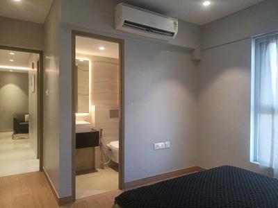 Bedroom Image of 950 Sq.ft 2.5 BHK Apartment / Flat for rent in Raheja Acropolis, Chembur Mumbai for Rs. 100000
