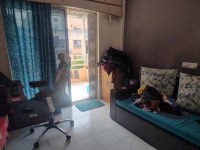 Living Room Image of 550 Sq.ft 1 BHK Apartment / Flat for rent in Wadhwani Sai Nisarg Park Phase 1, Pimple Saudagar Pune for Rs. 25000