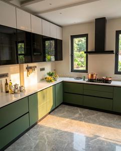 Kitchen Image of 1450 Sq.ft 3 BHK Apartment / Flat for sale in Ram Palm Drive, Kharadi Pune for Rs. 13500000