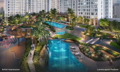 Image of 1000 Sq.ft 2 BHK Apartment / Flat for sale in Rivali Park Stargaze, Borivali East, Mumbai for Rs. 22600000