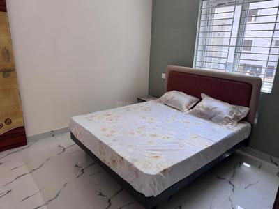 Bedroom Image of 650 Sq.ft 1 BHK Apartment / Flat for rent in Kadubeesanahalli Bengaluru for Rs. 26000
