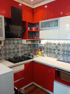 Kitchen Image of 870 Sq.ft 2 BHK Apartment / Flat for sale in Axis Antara by Axis Concept Construction Ltd, Akshayanagar Bengaluru for Rs. 9400000