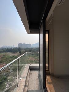 Balcony Image of 950 Sq.ft 2 BHK Apartment / Flat for sale in Unique Vistas, Thane West Thane for Rs. 17000000