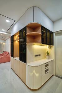 Kitchen Image of 570 Sq.ft 1 BHK Apartment / Flat for sale in Amanora Gold Towers, Hadapsar Pune for Rs. 7600000