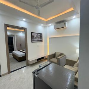 Hall Image of 1000 Sq.ft 1 BHK Apartment / Flat for rent in Sector 46 Gurgaon for Rs. 36000