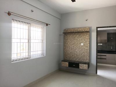 Living Room Image of 452 Sq.ft 1 BHK Apartment / Flat for rent in Mahadevapura Bengaluru for Rs. 22000