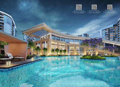Image of 1848 Sq.ft 3 BHK Apartment / Flat for sale in Sushant Golf City, Lucknow for Rs. 24800000