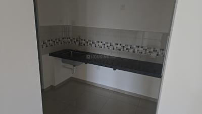 Kitchen Image of 600 Sq.ft 1 BHK Apartment / Flat for rent in Mahindra Happinest Tathawade, Tathawade Pune for Rs. 21000