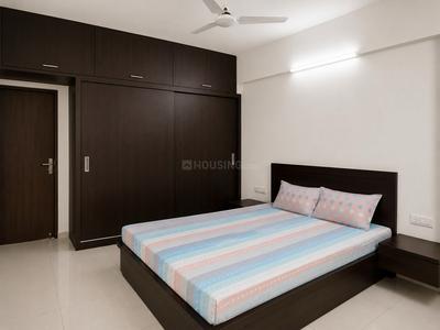 Bedroom Image of 1600 Sq.ft 2 BHK Apartment / Flat for rent in Shree Narayan Exotica, Memnagar Ahmedabad for Rs. 30000