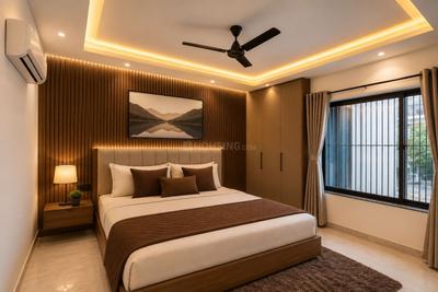 Bedroom Image of 710 Sq.ft 1 BHK Studio for rent in Aez Aloha, Sector 57 Gurgaon for Rs. 45000