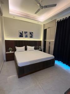 Bedroom Image of 750 Sq.ft 1 BHK Apartment / Flat for rent in The Lucknow 1090 Apartment, Hazratganj Lucknow for Rs. 9000