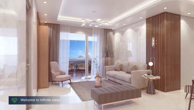 Hall Image of 1173 Sq.ft 2 BHK Apartment / Flat for sale in Nyati Emerald, Baner Pune for Rs. 11000000