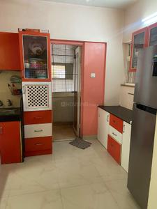 Kitchen Image of 950 Sq.ft 2 BHK Apartment / Flat for rent in Goel Hari Ganga, Yerawada Pune for Rs. 37000